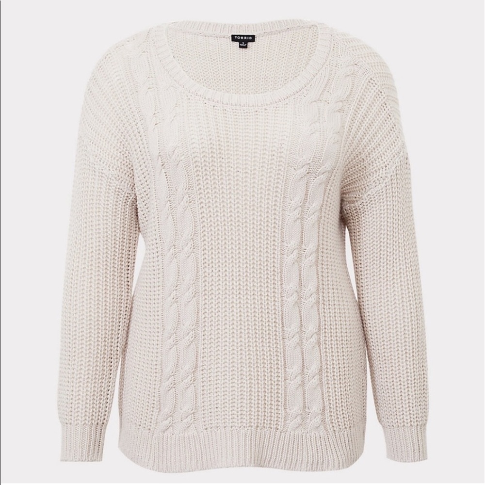 Torrid Cable Knit Sweater
